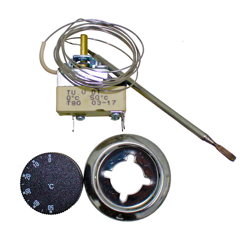 EGO Oven Thermostat 0°C - 50°C Knob and Bezel