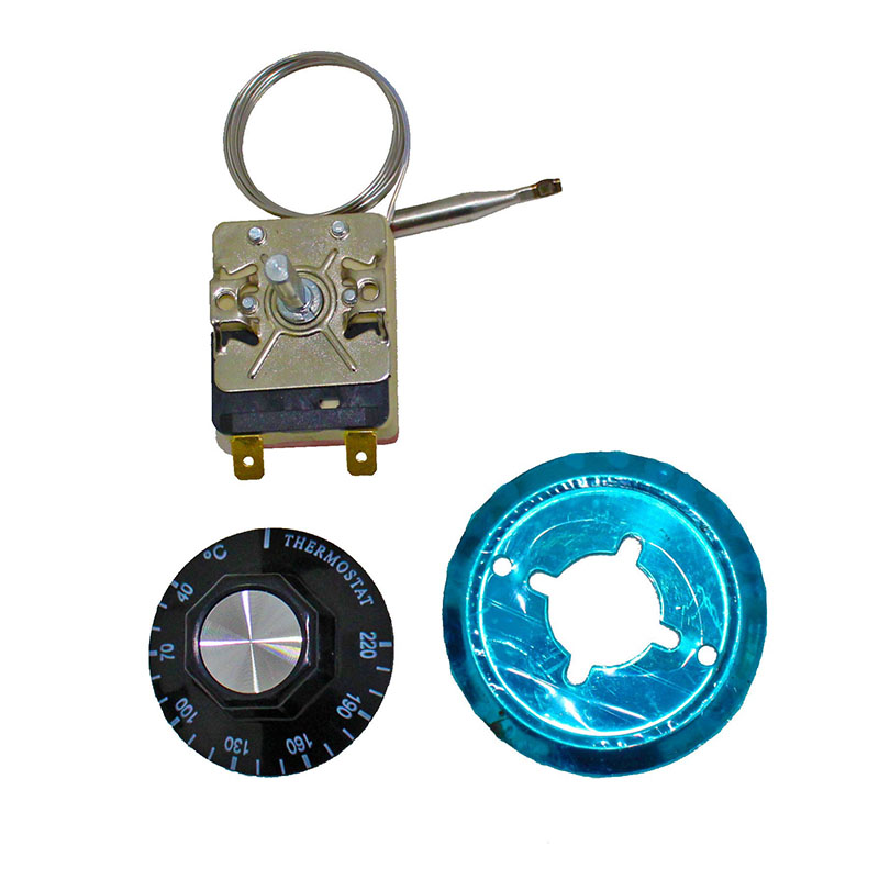 EGO Oven Thermostat 50°C - 220°C Knob and Bezel