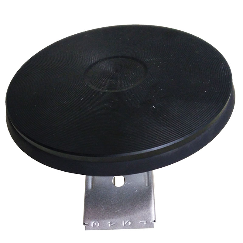 Universal Stove Solid Plate Black Trim 6" 1000w