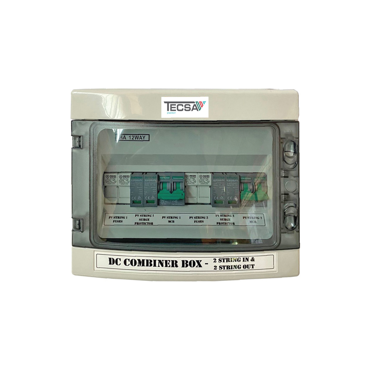 1-1 String PV Combiner Box (1 In And 1 Out)