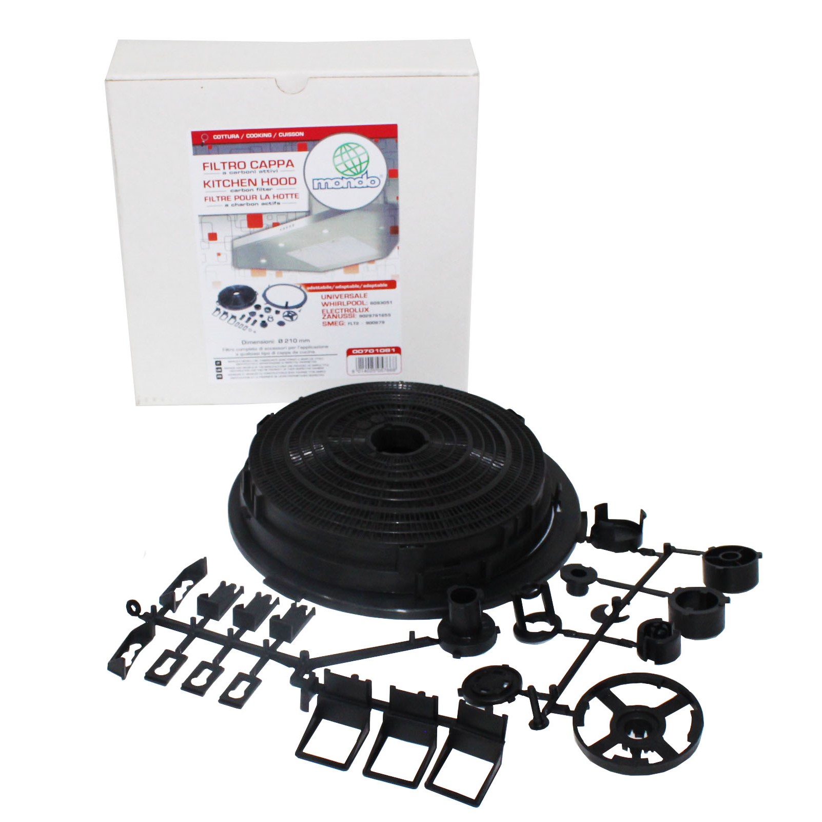 DEFY Cookerhood Carbon Filter 200mm