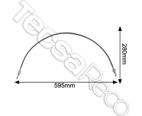 Bain Marie Element 1/2 Moon