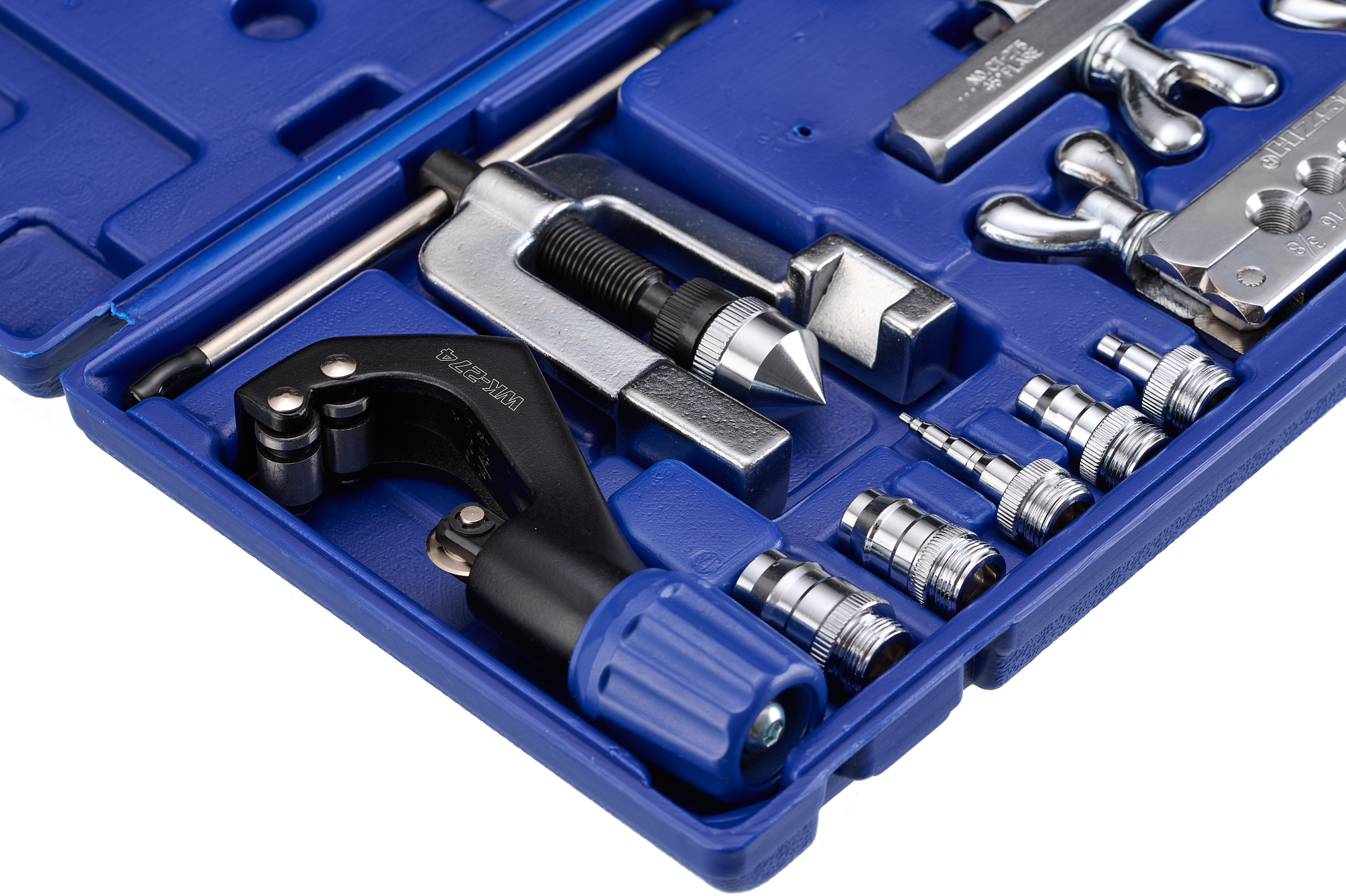 FLARING TOOL KIT WITH CUTTER & RATCHET