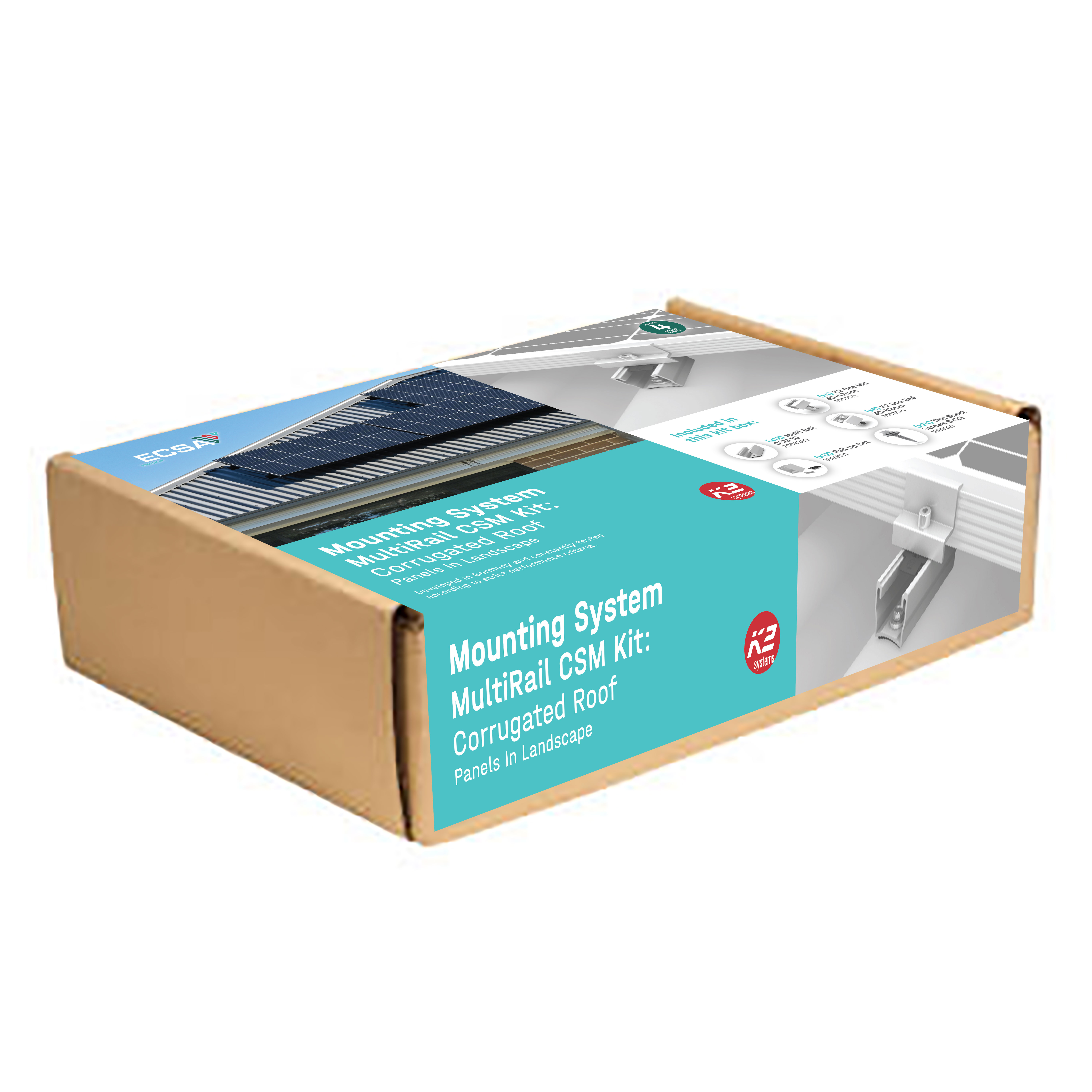 Multirail CSM Kit: Corrugated Roof