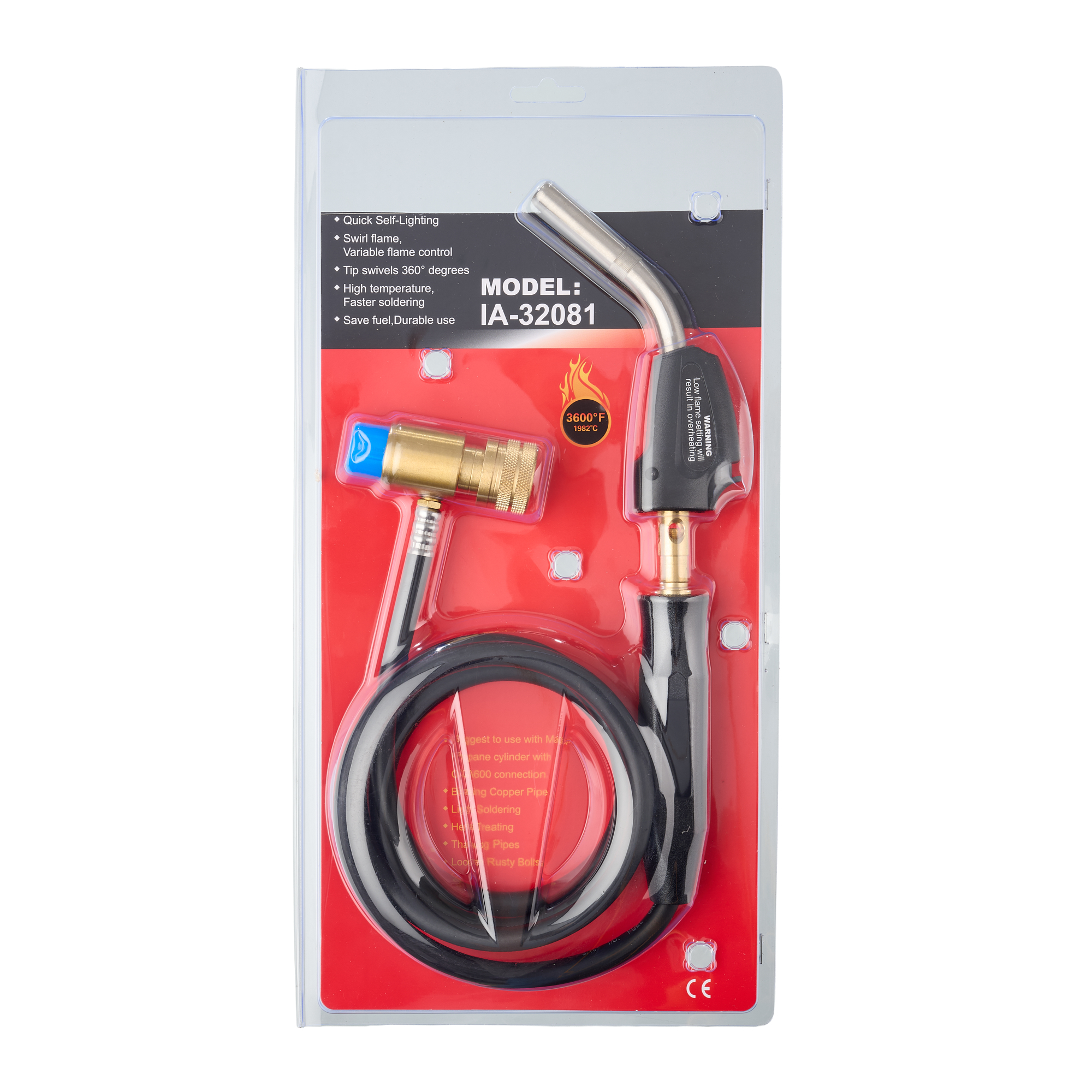 TRIGGER START HOSE TORCH