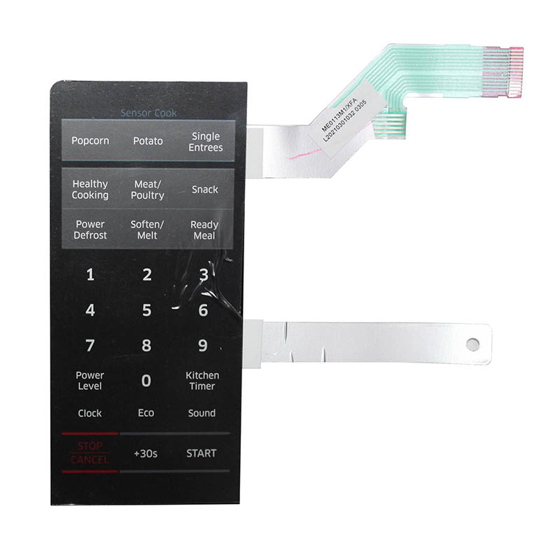 Samsung Microwave Touch Pad Membrane Switch