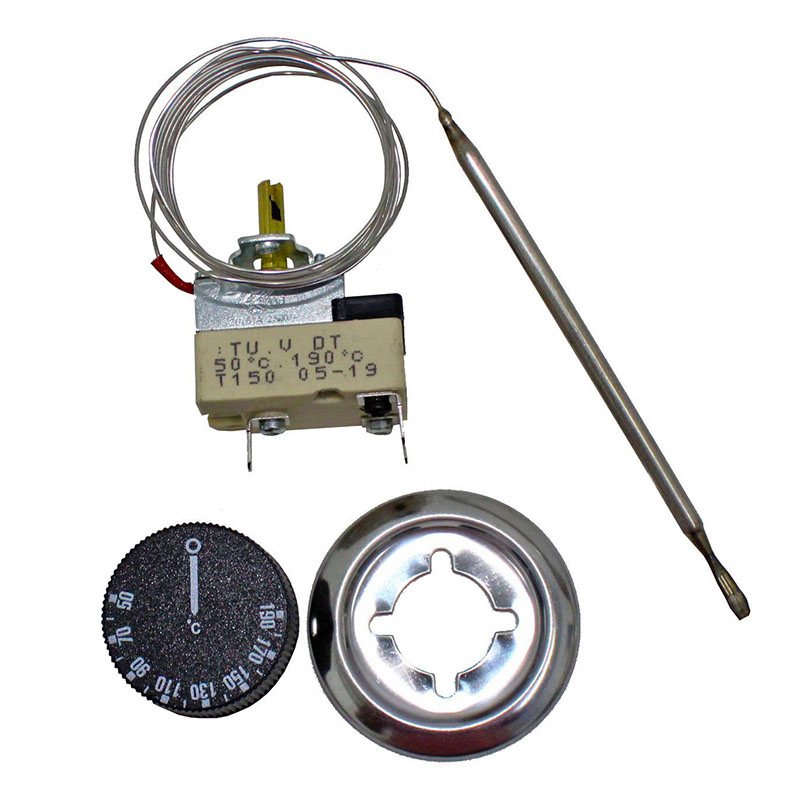 EGO Oven Thermostat 50°C - 190°C Knob and Bezel