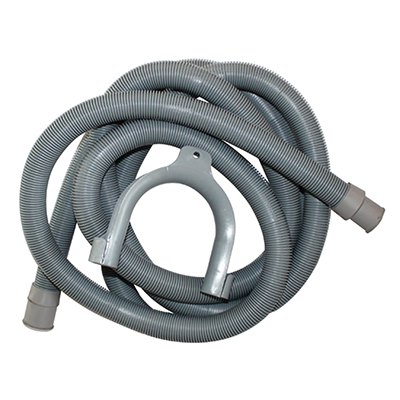 Universal Washing Machine and Dishwasher 3m Crush Proof Drain Hose 18mm, 22mm End