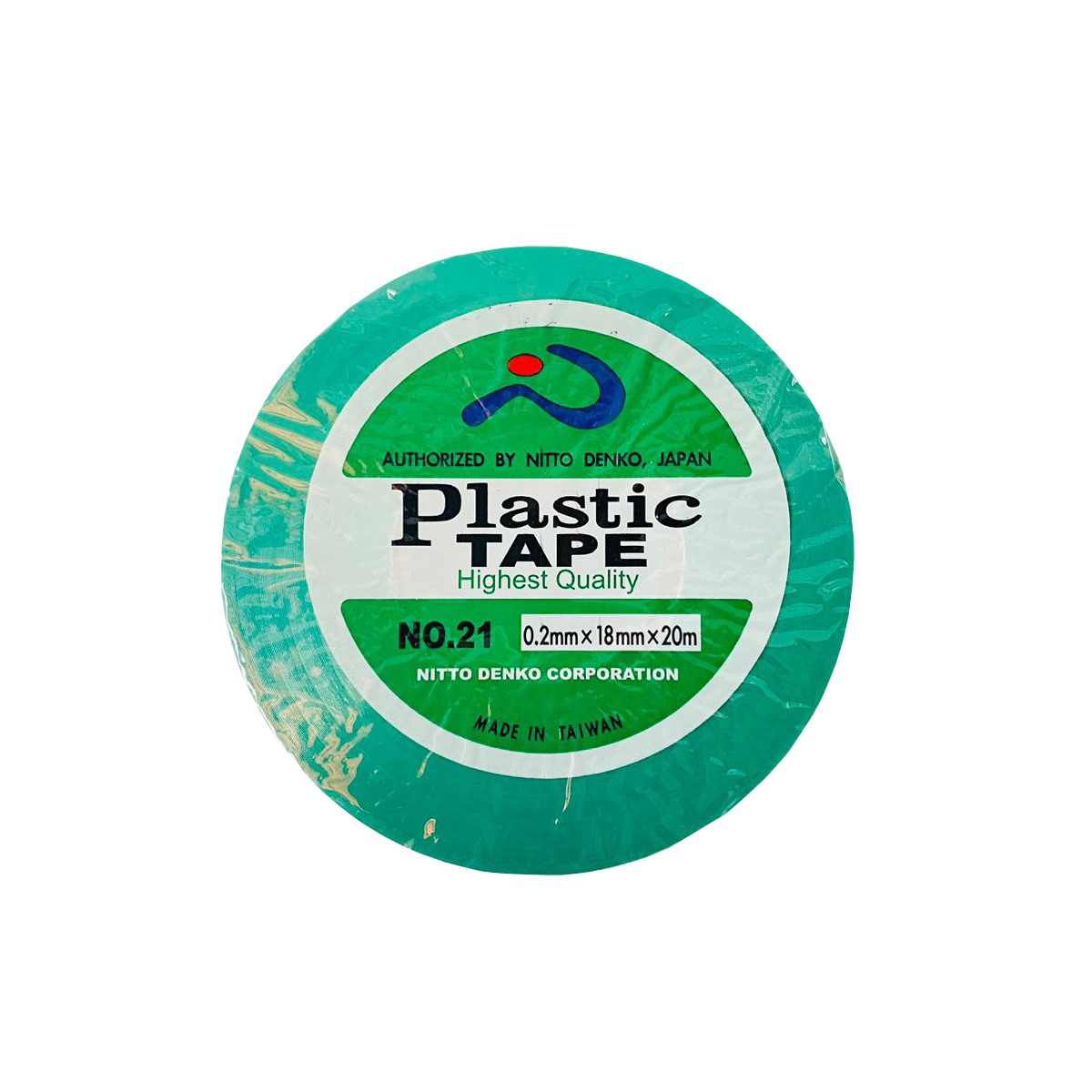 INS.TAPE-NITTO,GREEN .2mmx20mt