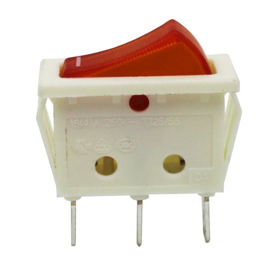 Universal Oven Switch Cover Amber/White