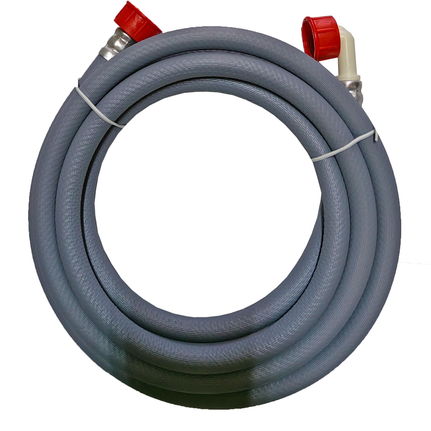 Universal Washing Machine Inlet Hose 3m Bent End Hot Water