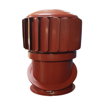 WhirlyVent 240mm Terracotta Polypropolene