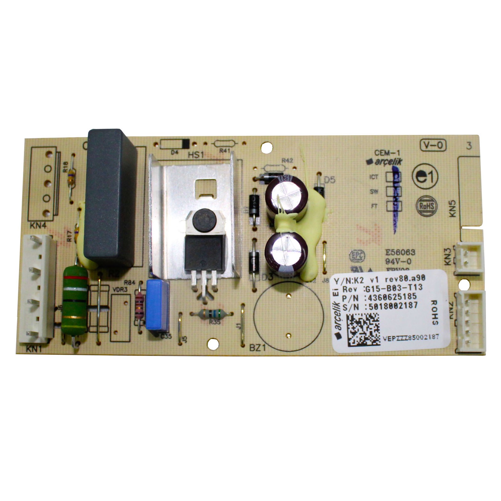 DEFY Refrigerator PCB