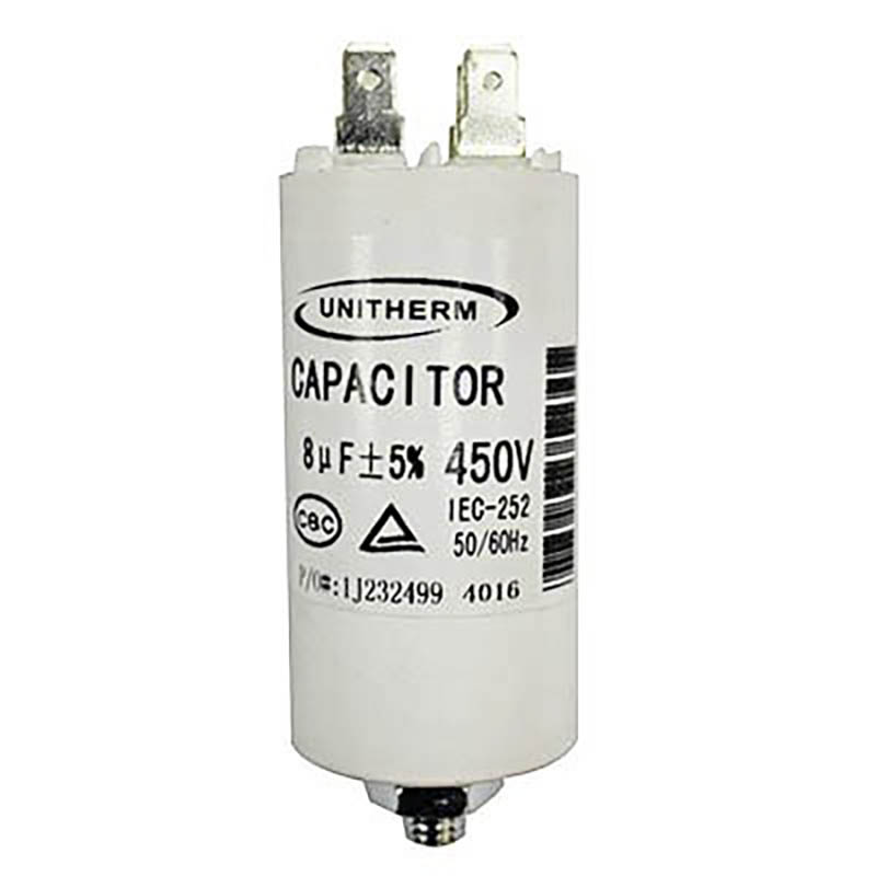 Universal Capacitor 8Mfd / 450v