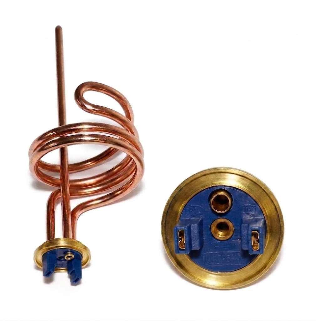 UNIVERSAL GEYSER ELEMENT 4KW SPIRAL - COPPER