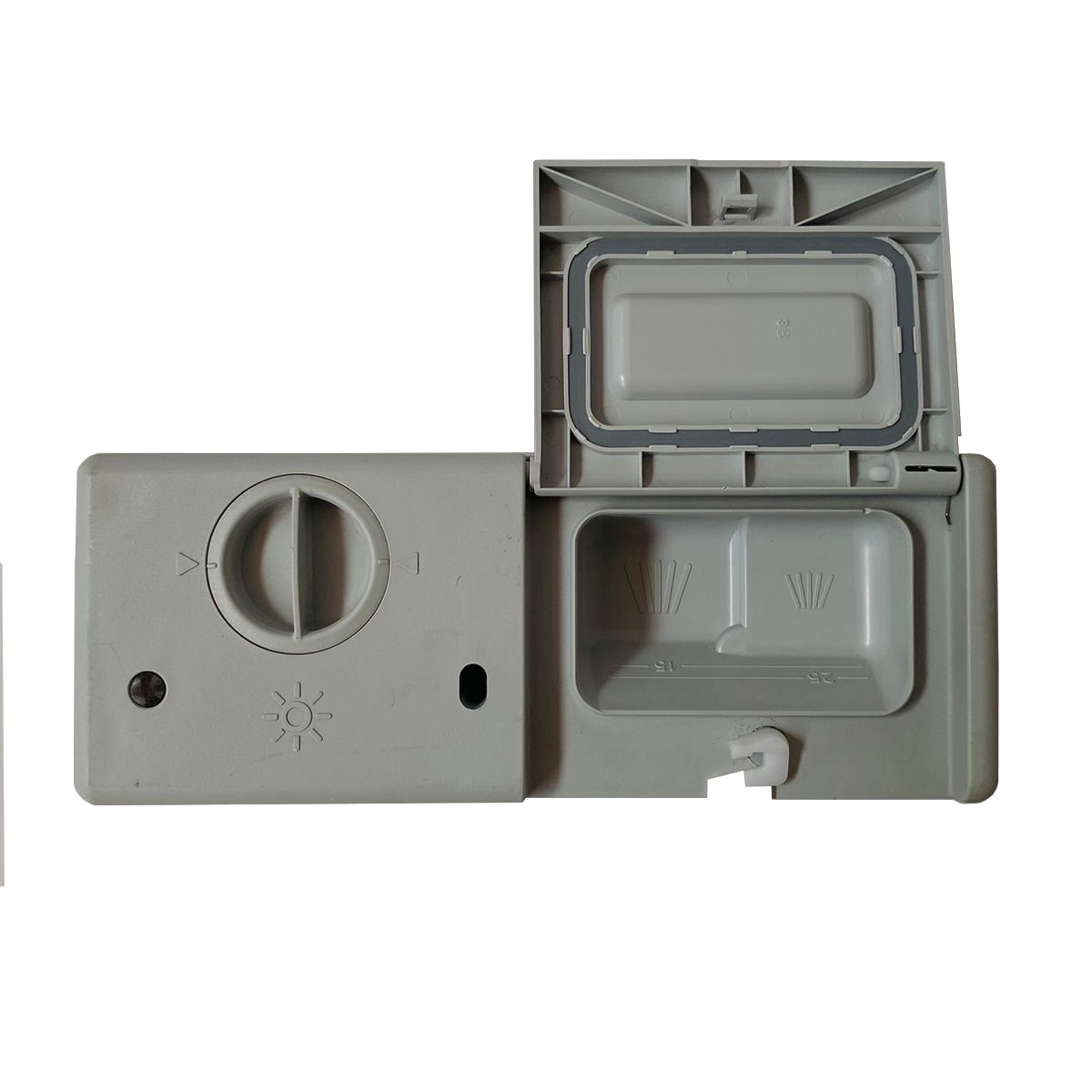 AEG Washing Machine Detergent Dispenser Assembly Single Solenoid