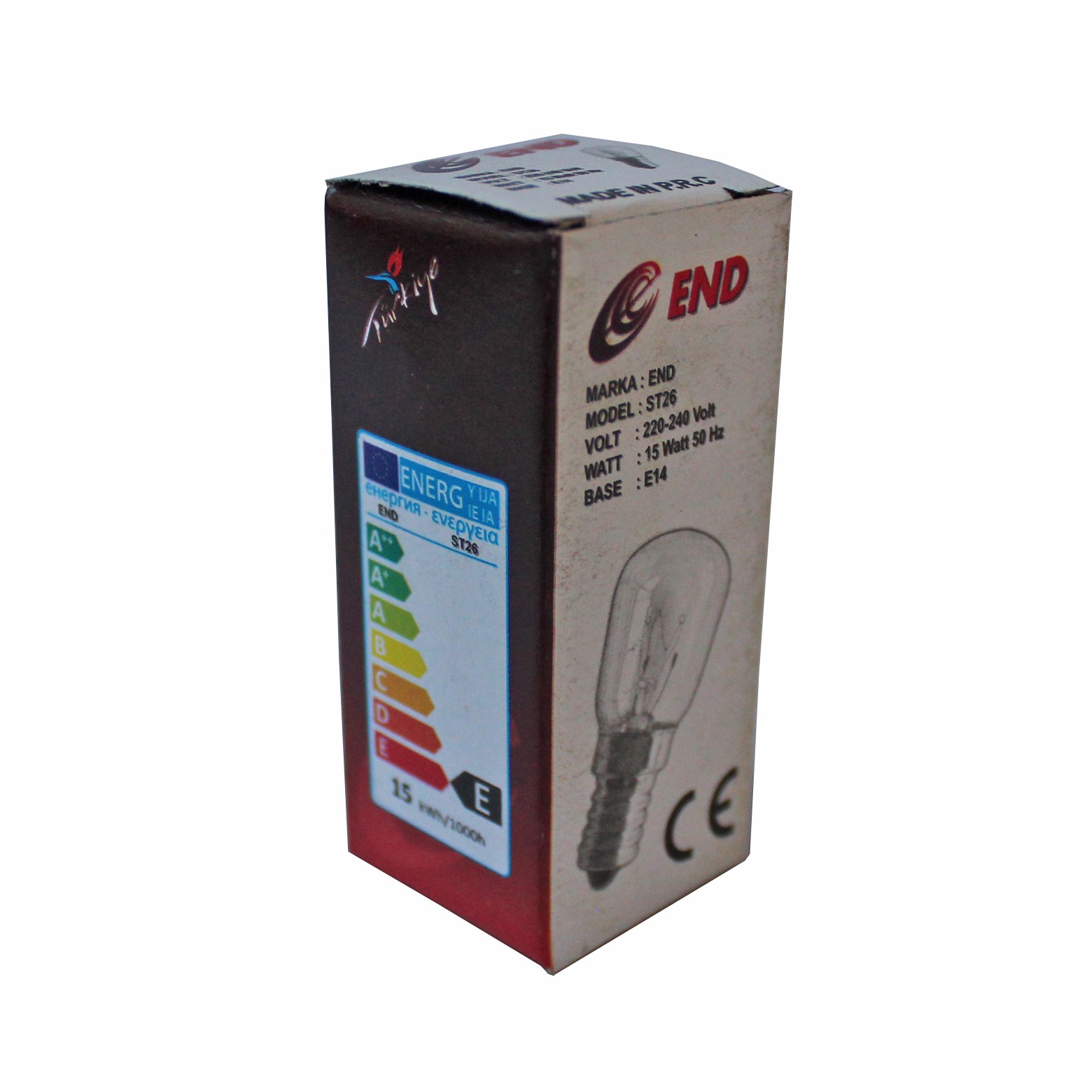 Universal Oven Lamp Pygmy 25w E14 300°C