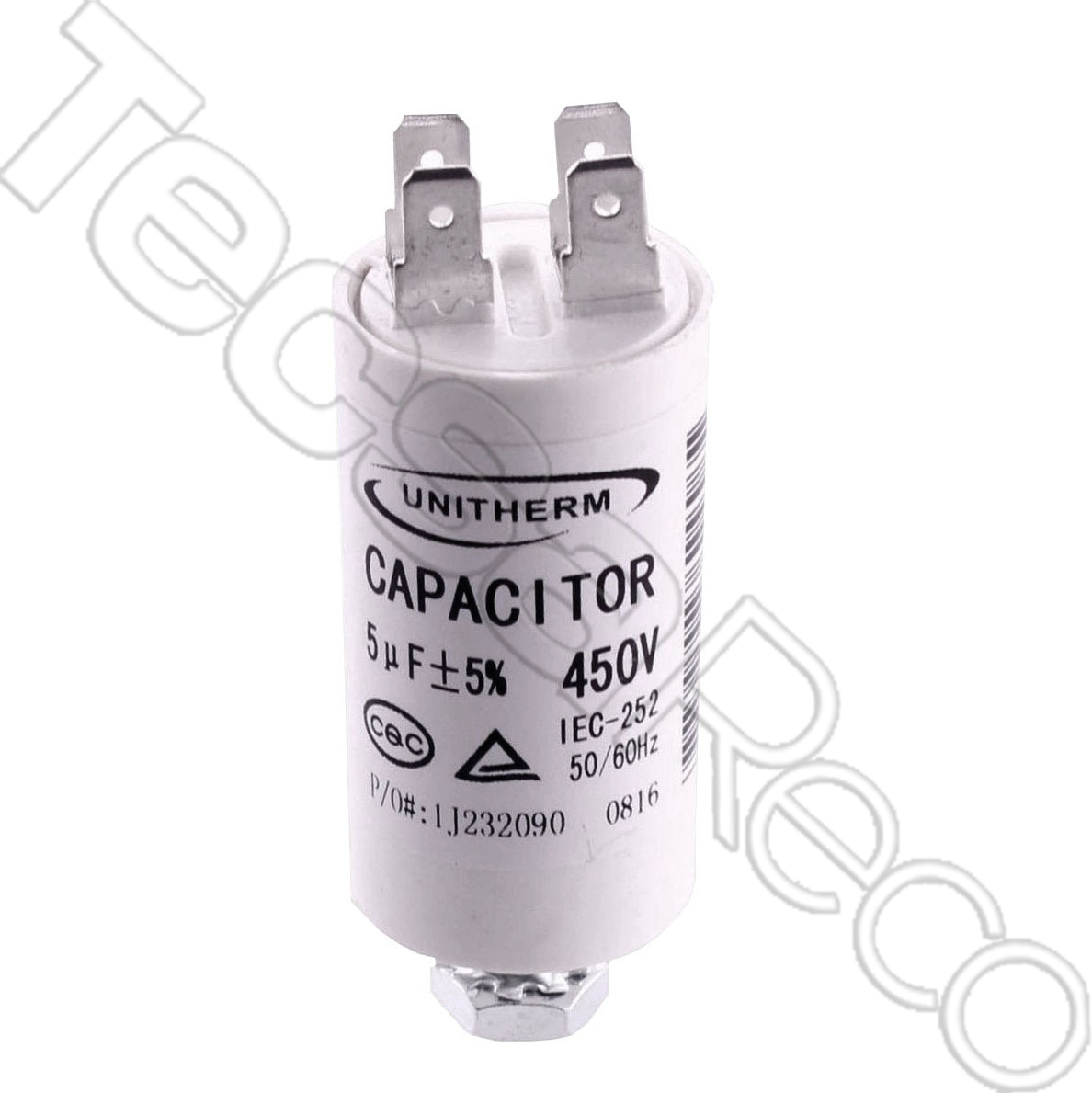 Universal Capacitor 5Mfd and 14Mfd / 450v