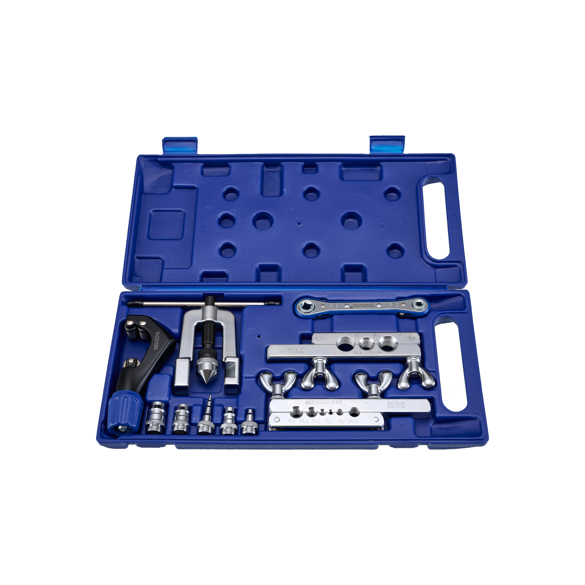 FLARING TOOL KIT WITH CUTTER & RATCHET