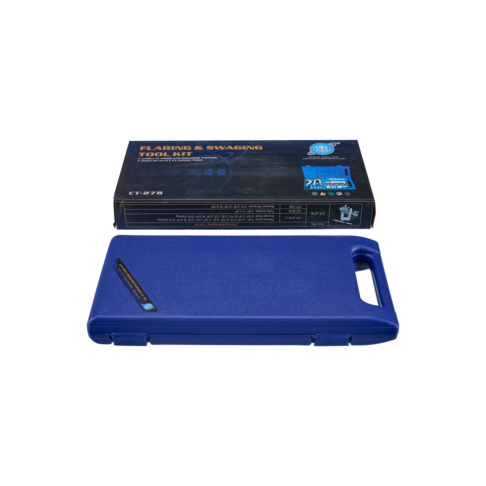 FLARING TOOL KIT WITH CUTTER & RATCHET
