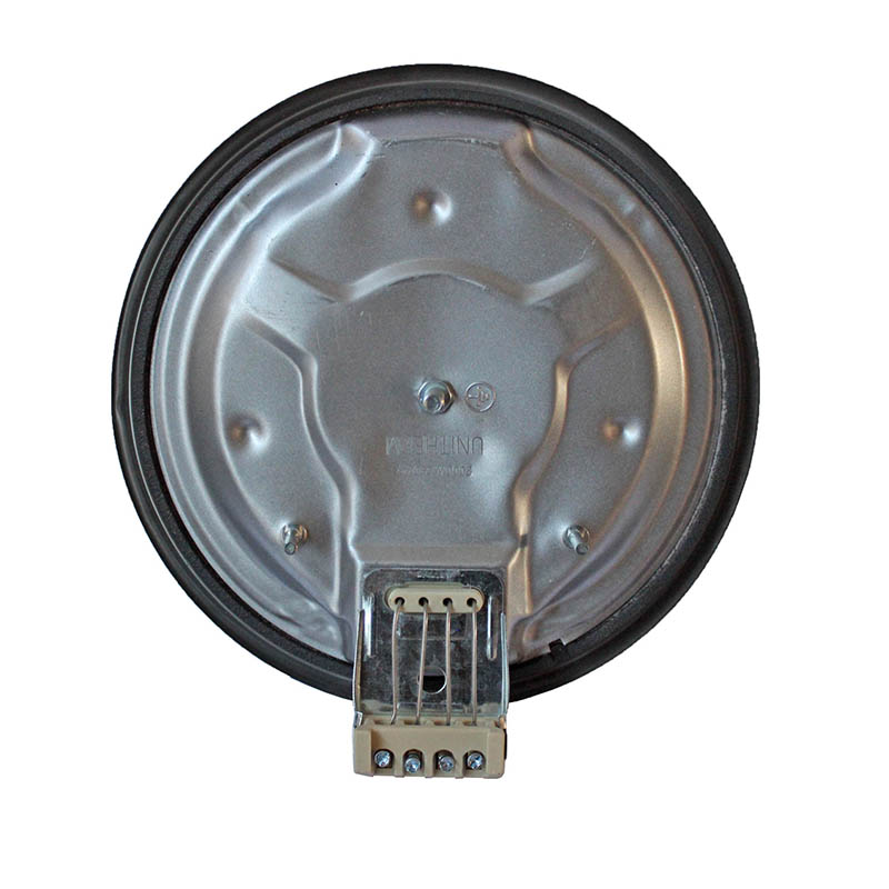 Universal Stove Solid Plate Black Trim 8" 2000w