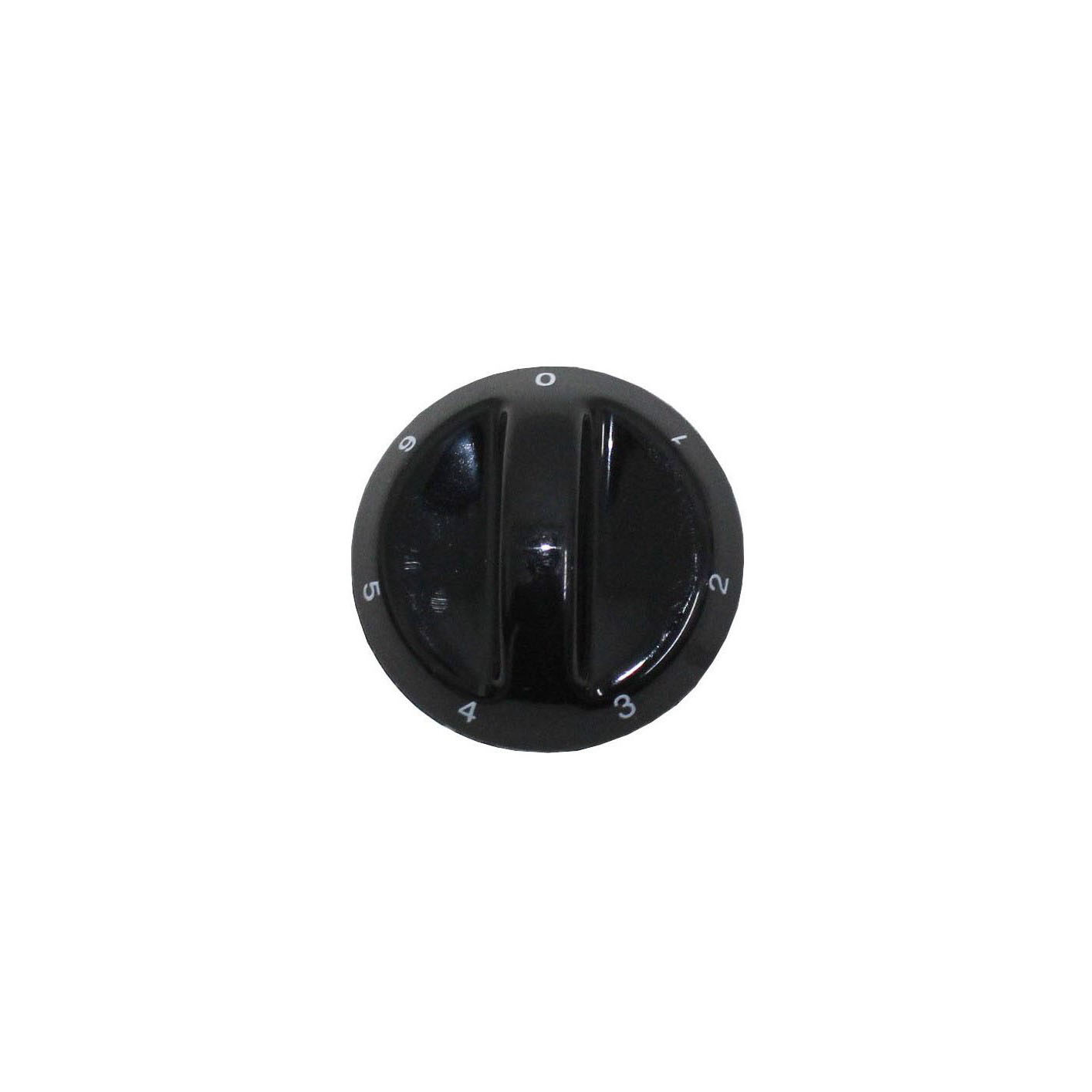 DEFY Stove Control Knob 0-6 Anti-Clockwise