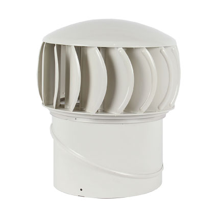 Supavent 250mm - Ivory Polycarb