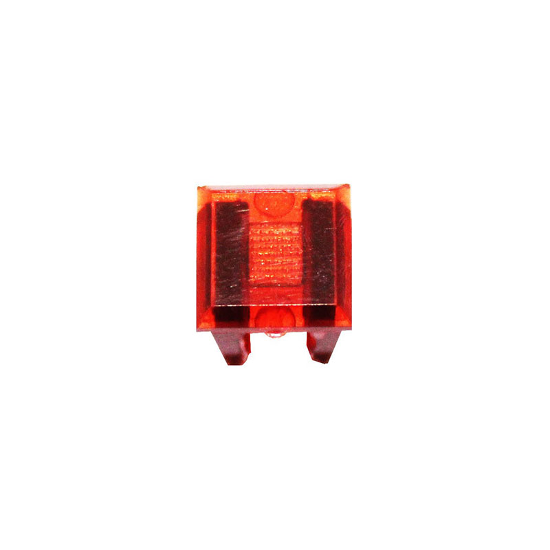 Universal Stove Lens Red Square Clip On