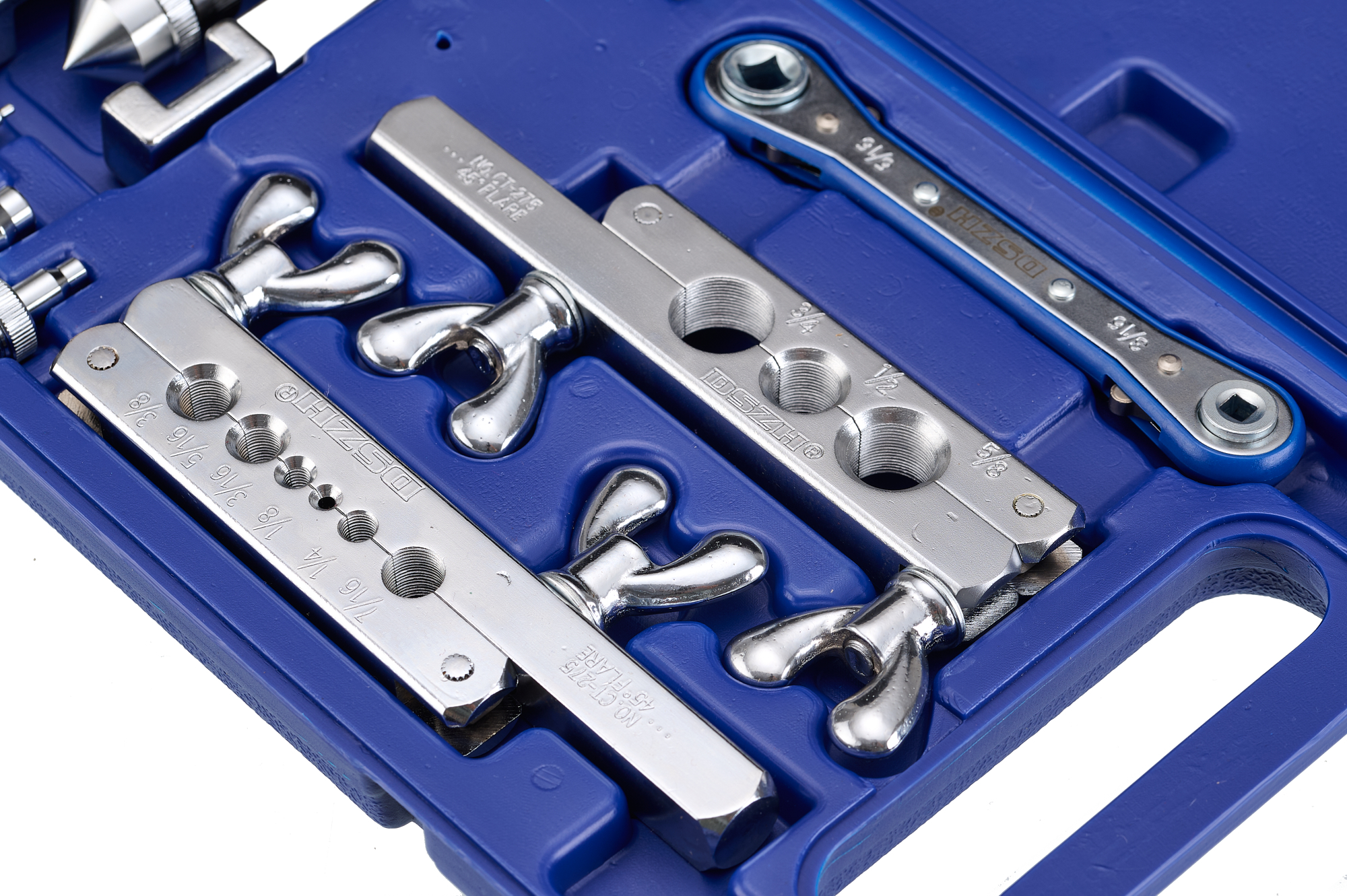 FLARING TOOL KIT WITH CUTTER & RATCHET